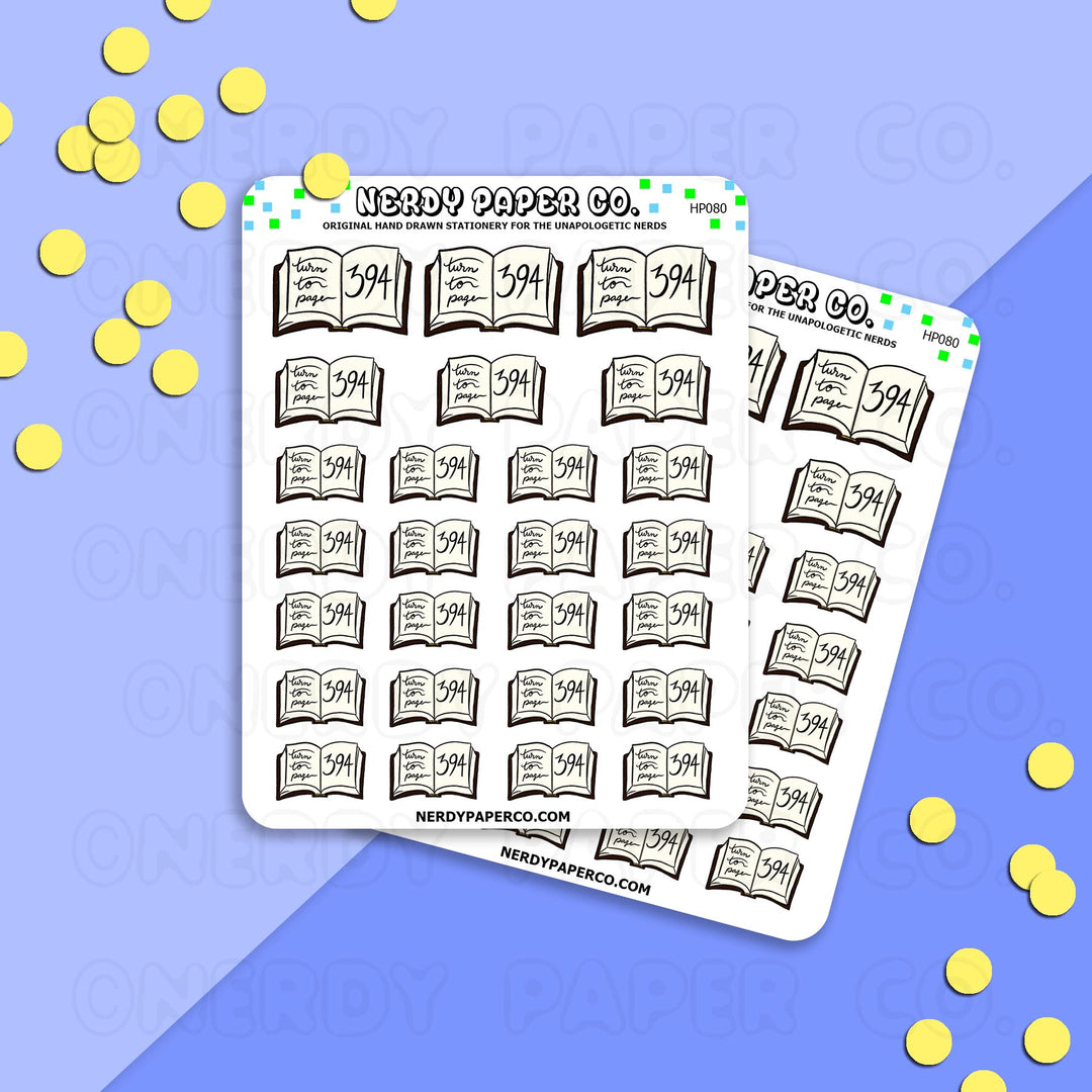 PAGE 394 - Hand Drawn Stickers - HP080