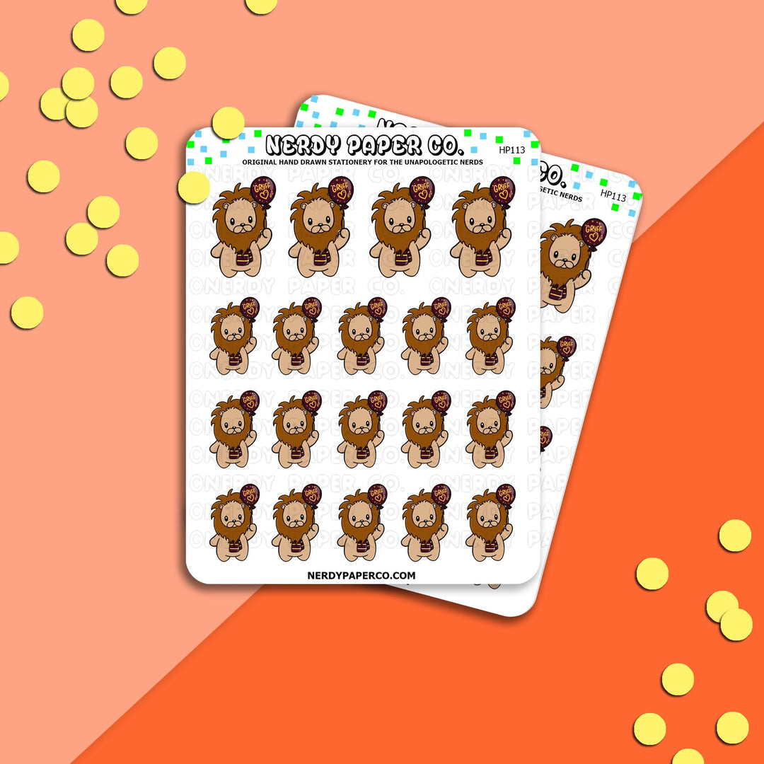 GRYFFINLION PRIDE - Hand Drawn Stickers Deco | HP113