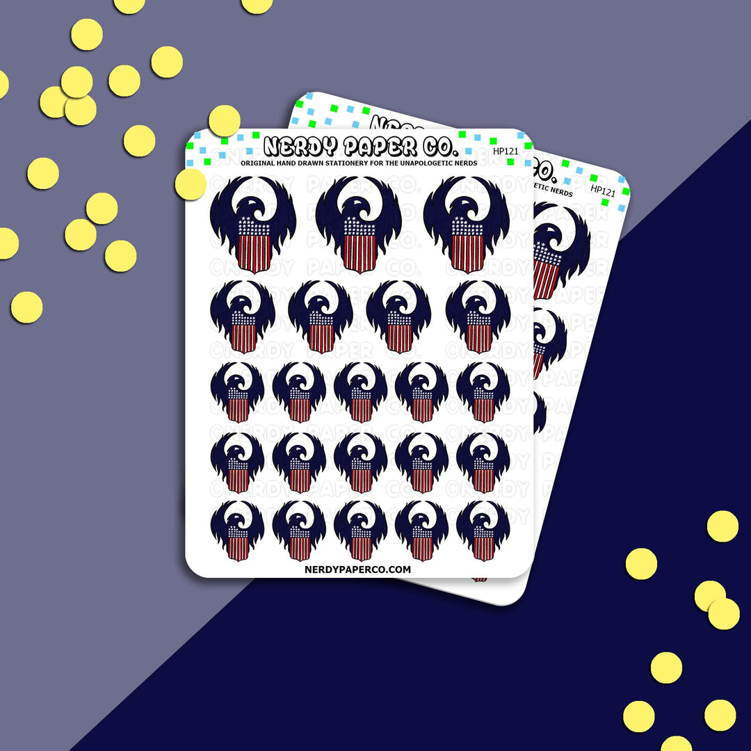 MAGICAL EMBLEM - Hand Drawn Stickers - HP121