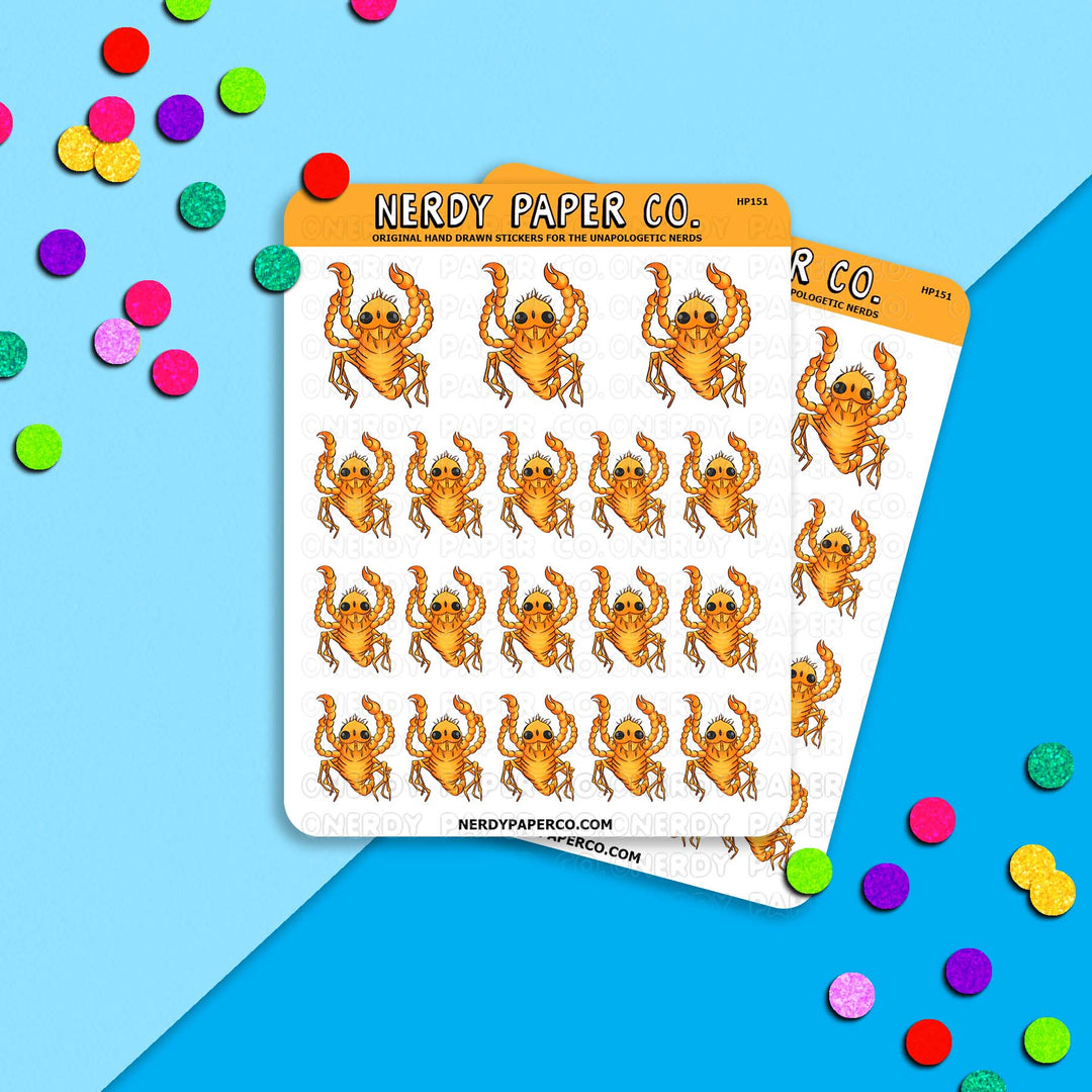 Sea Creature | Magical Creature #22 - Hand Drawn Stickers - HP151