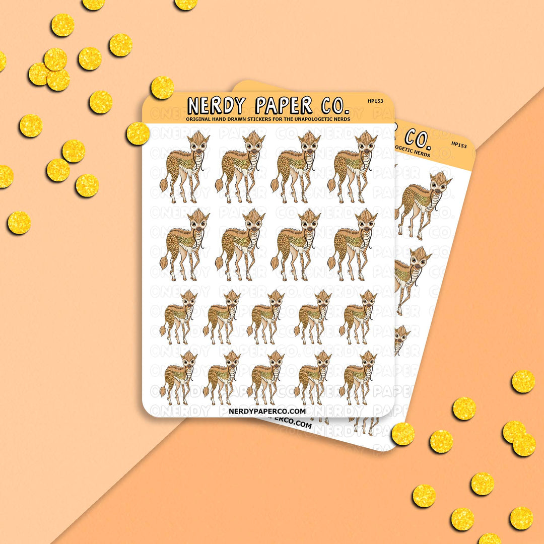 The Seer | Magical Creature #23 - Hand Drawn Vinyl Sticker Sheet - HP153