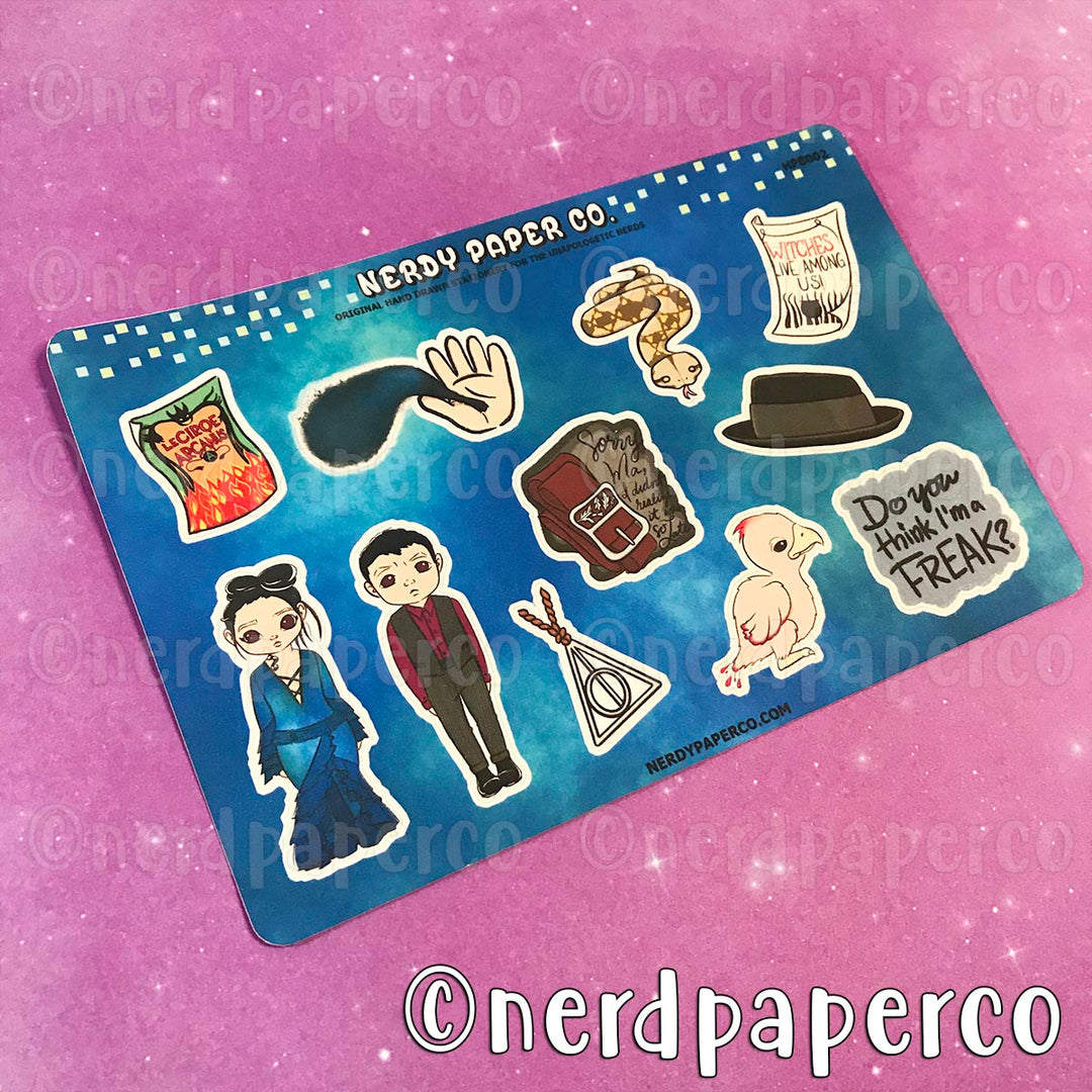 N+G | BUDDY SAMPLER - Hand Drawn Stickers - HPB002