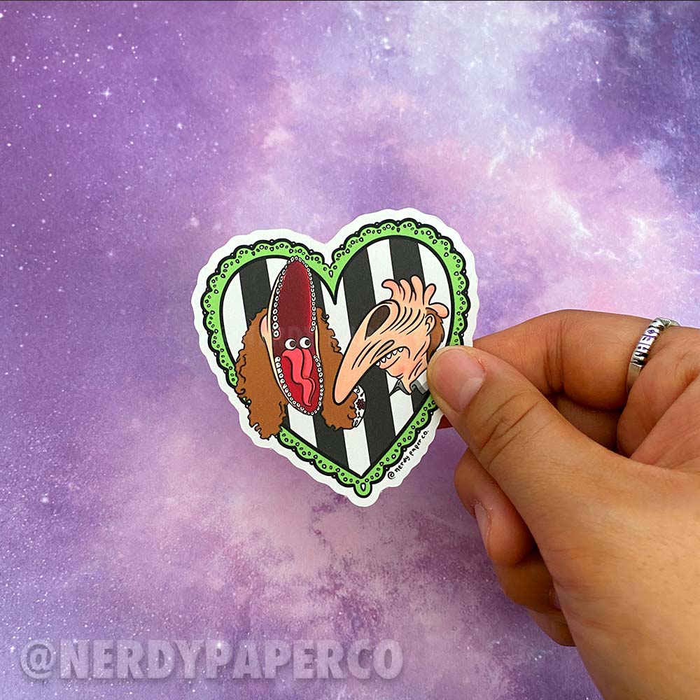 True Loves - Hand Drawn Beetle Universe Die Cut