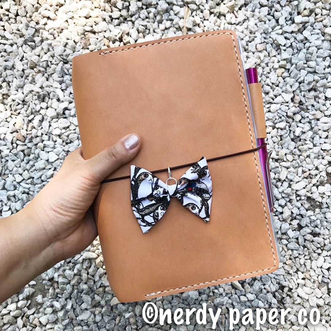 ADORABLE AVIAN | SPACE PLANNER Bow Charm - Hand Sewn Planner Charm