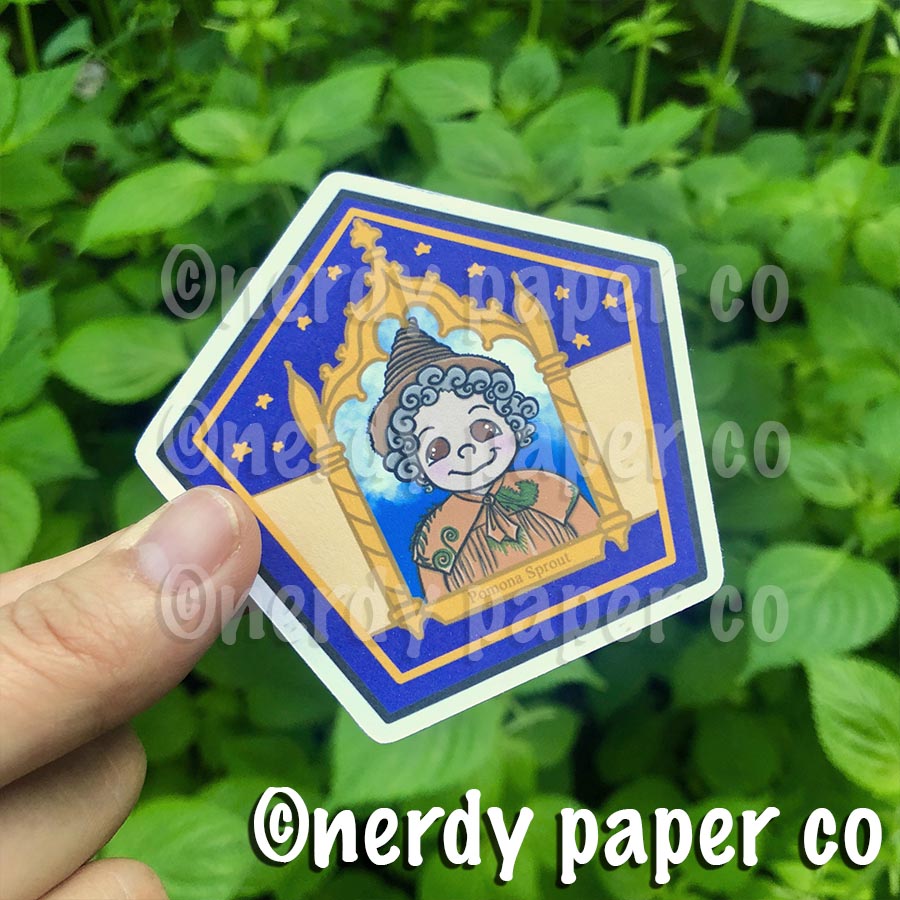 CHOCO FROG NO. 3- Hand Drawn Die Cut