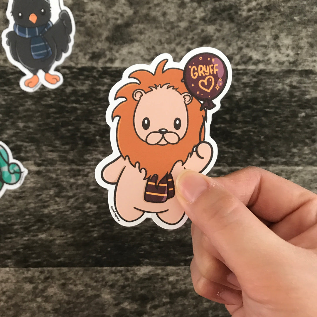 GRYFFINLION PRIDE - Hand Drawn Waterproof Vinyl Sticker