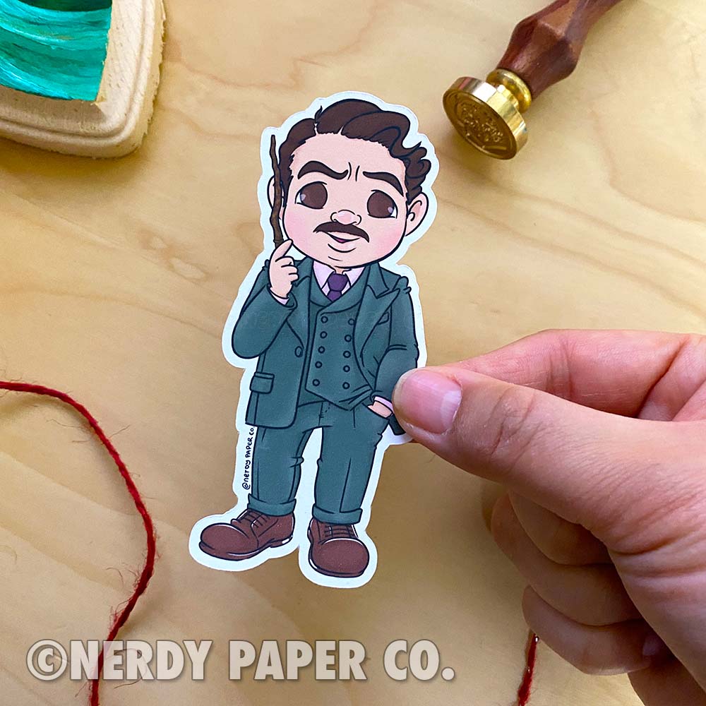 The Baker's got a Wand - Hand Drawn Die Cut
