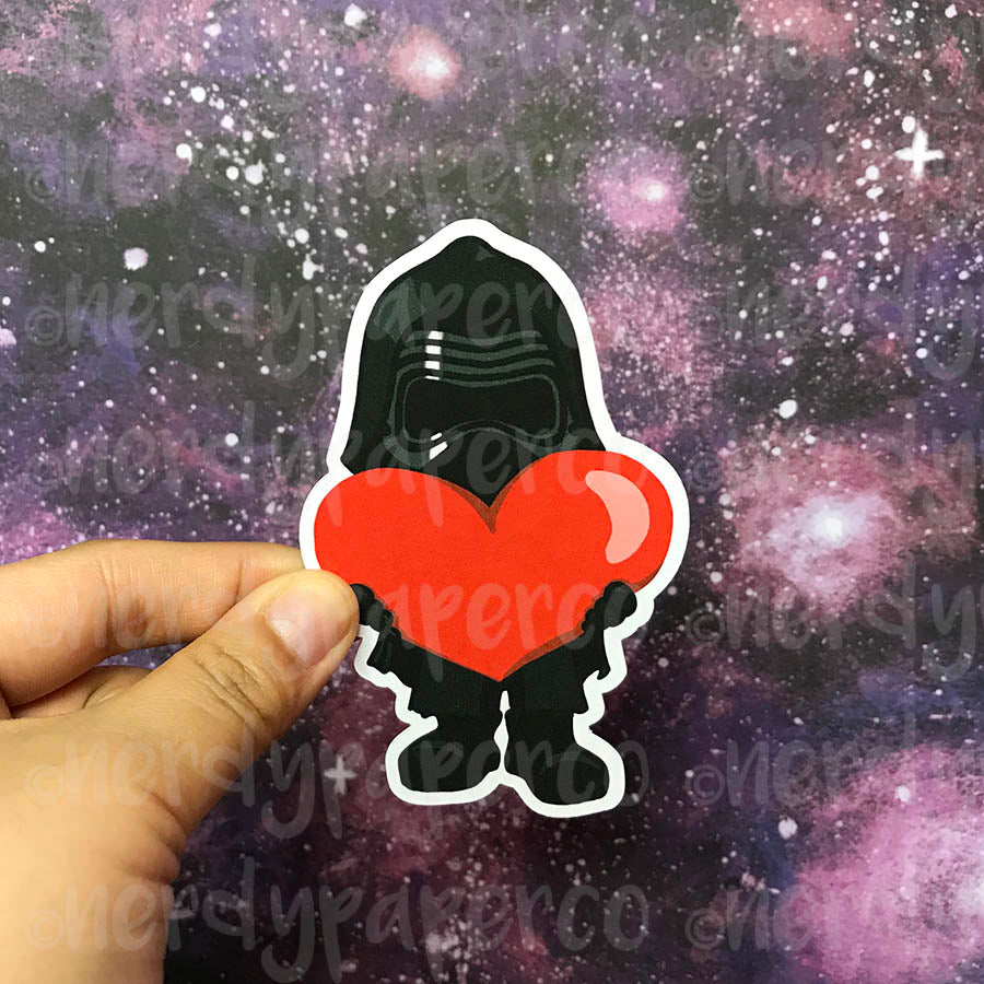 KYLO REN OF MY DREAMS DIE CUT- Hand Drawn Space Planner Die Cut