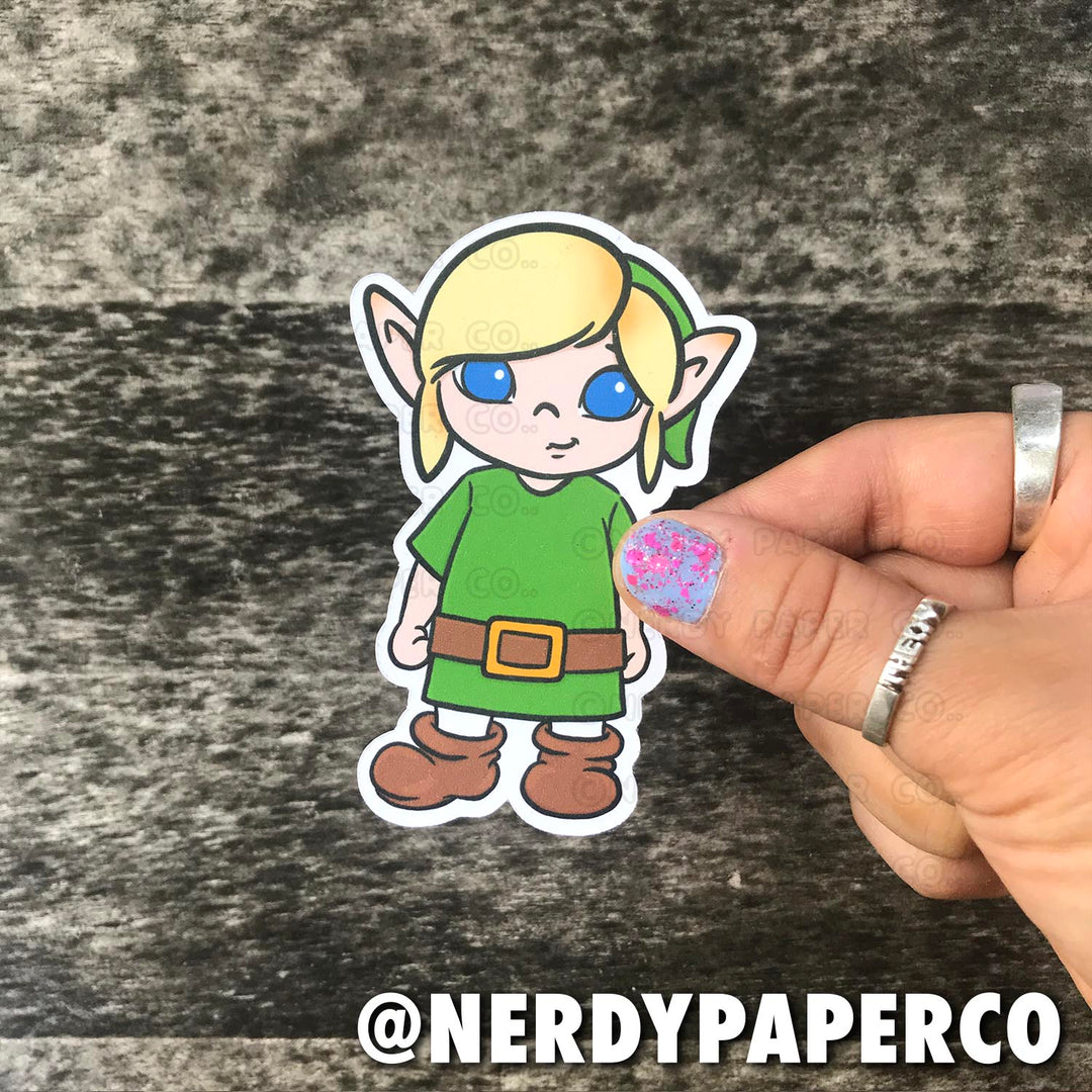 ELF WARRIOR DIE CUT- Hand Drawn Planner Die Cut
