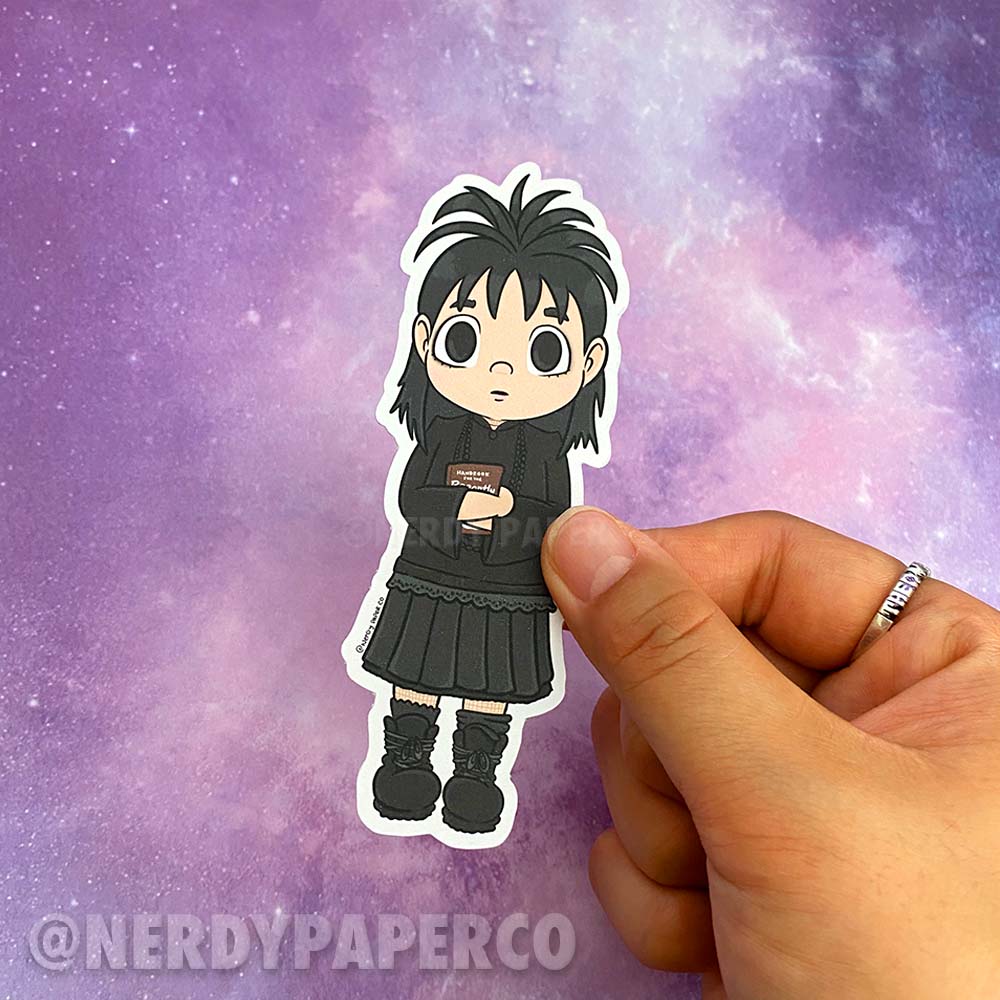Gothic Deetz - Hand Drawn Beetle Universe Die Cut