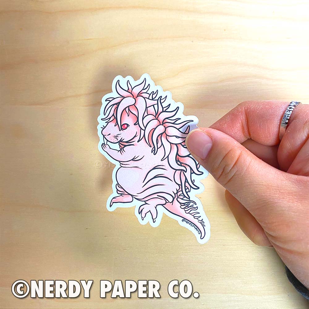 Magical Rat | Magical Creature #27 - Hand Drawn Wizard Vinyl Sticker