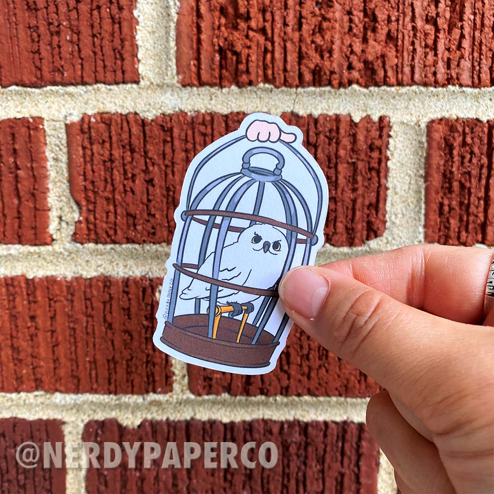 Meet Hedy - Hand Drawn Wizard Die Cut