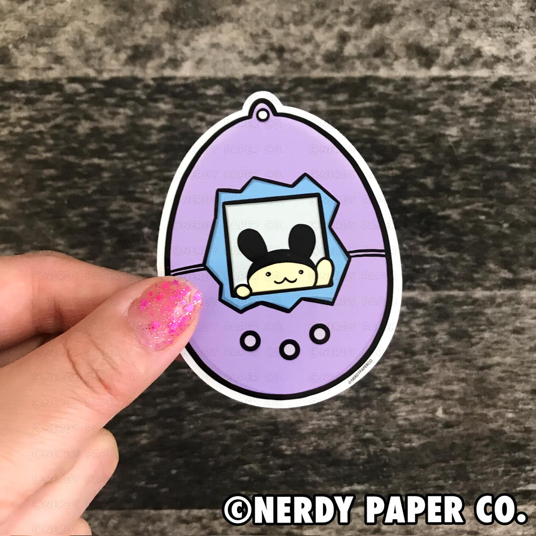 PEEKING MIMITCHI - Hand Drawn Waterproof Vinyl Sticker