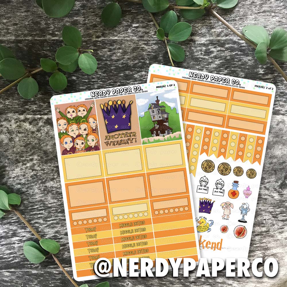 Another One! Mini Kit - Hand Drawn Stickers | MK020