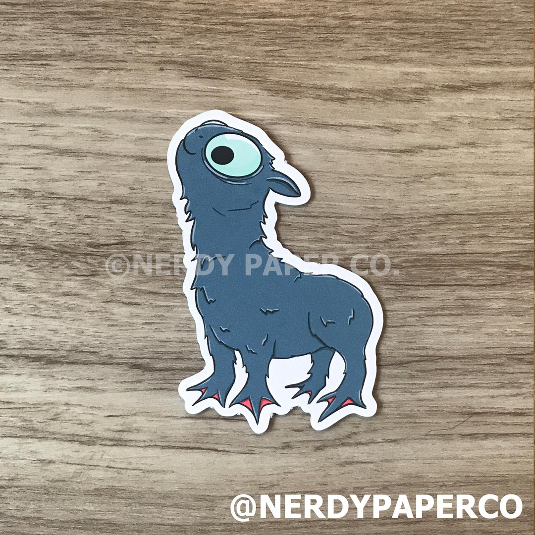 MAGICAL CREATURE #5 - Hand Drawn Waterproof Vinyl Sticker