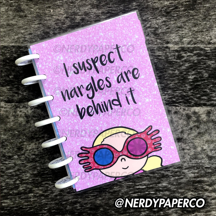 NARGLES - REUSABLE STICKER COLLECTOR BOOK