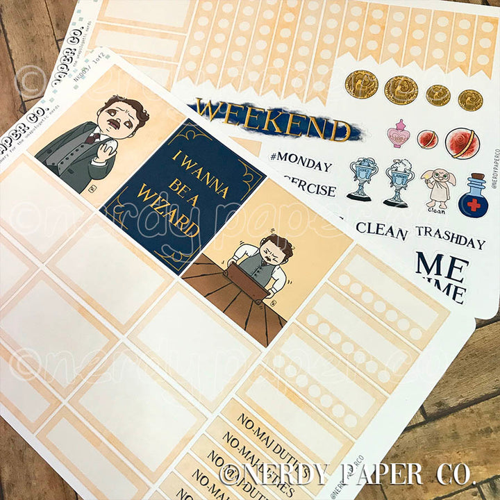 THE BAKER MINI KIT - Hand Drawn Stickers | NK003