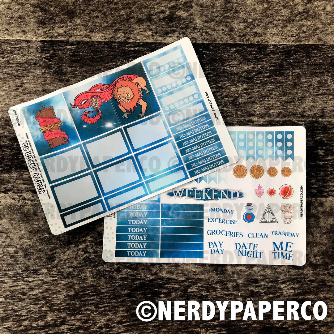 BLINKERED PEOPLE MINI KIT - Hand Drawn Stickers | NK006