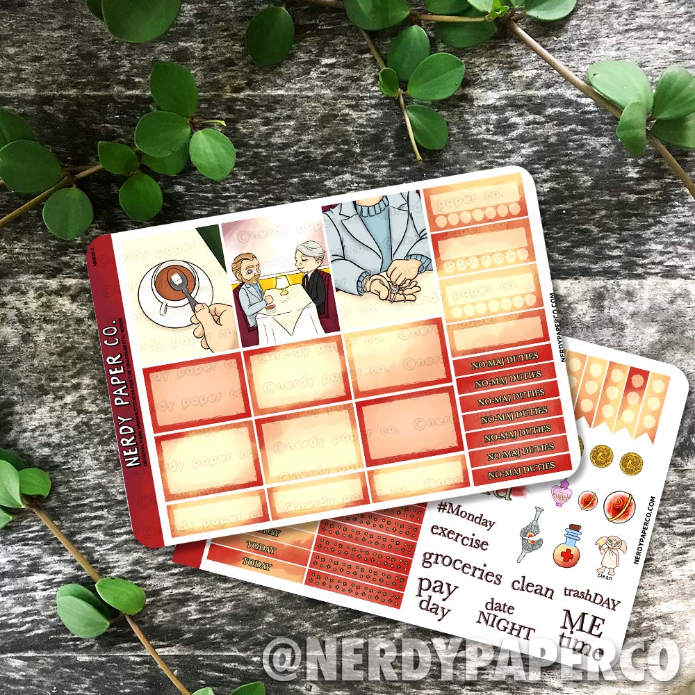 Enjoy Your Tea | Hand Drawn Mini Sticker Kit - NK025