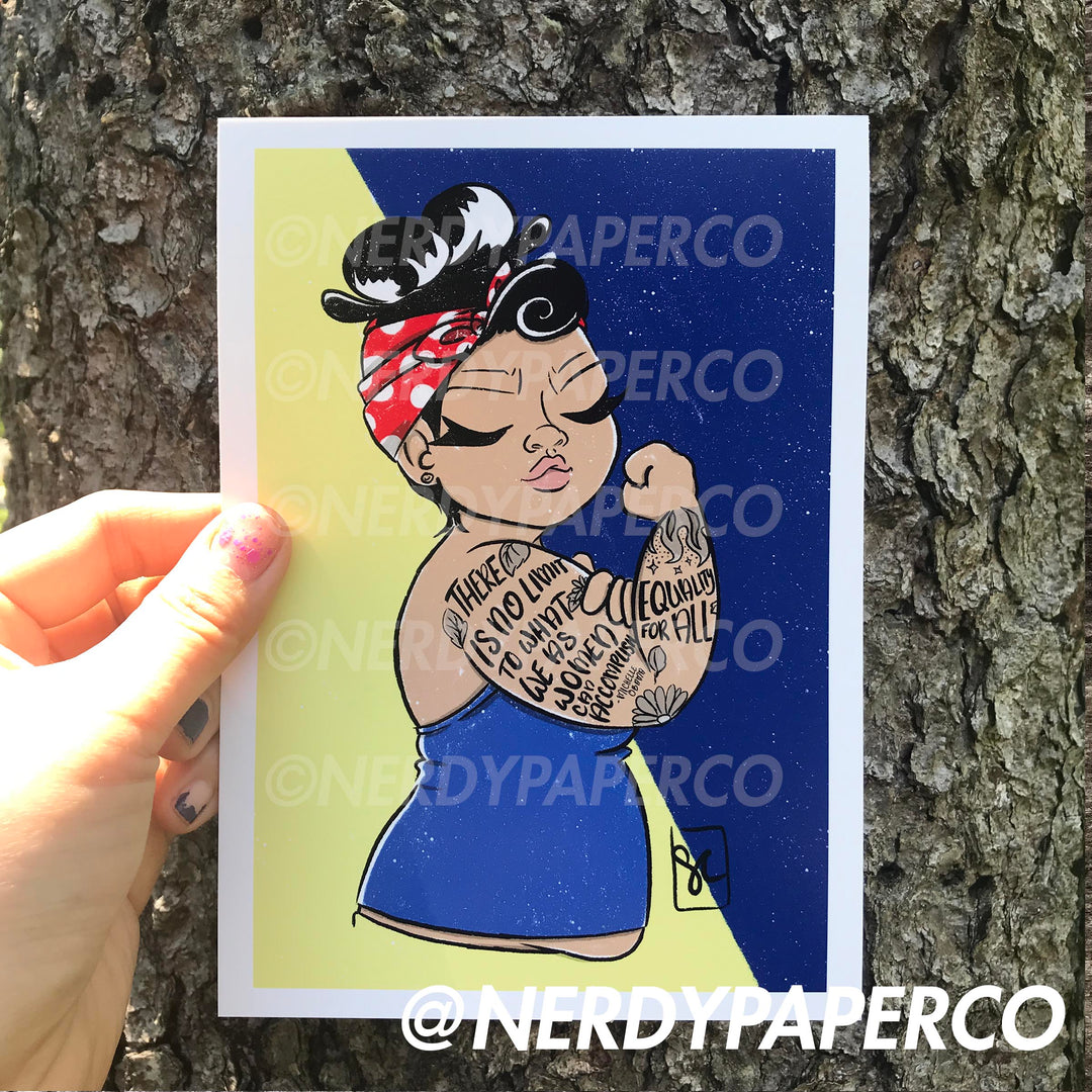NO LIMIT | Hand Drawn Art Print