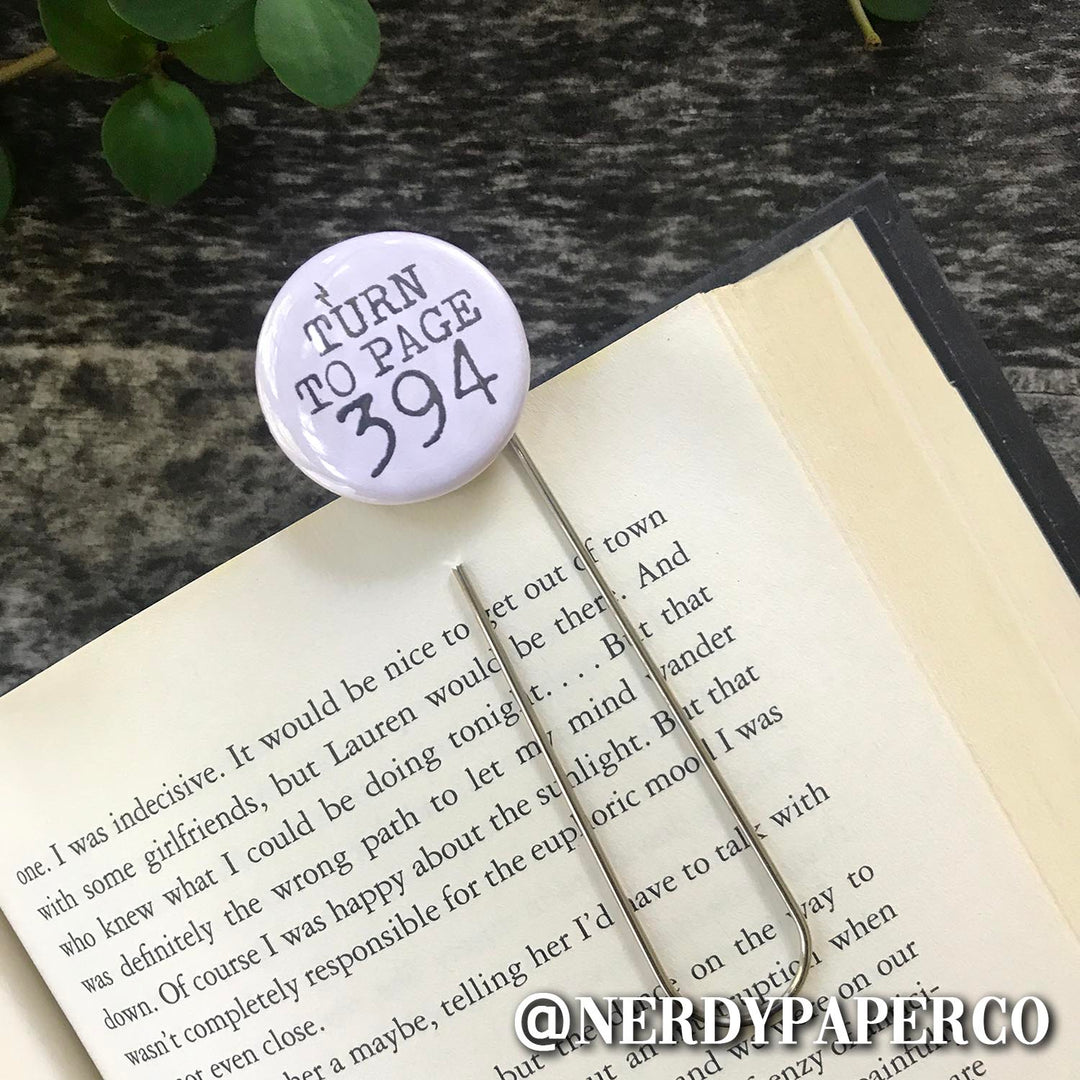 394.. | Hand Drawn Wizard Badge Book Clip - BC001