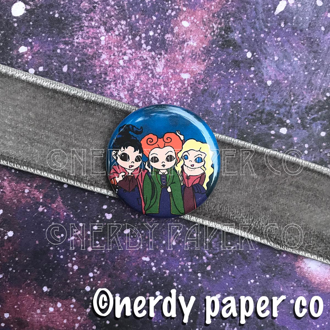 SANDERSON SISTERS PIN BADGE | FANDOM | Handmade Pin Badge