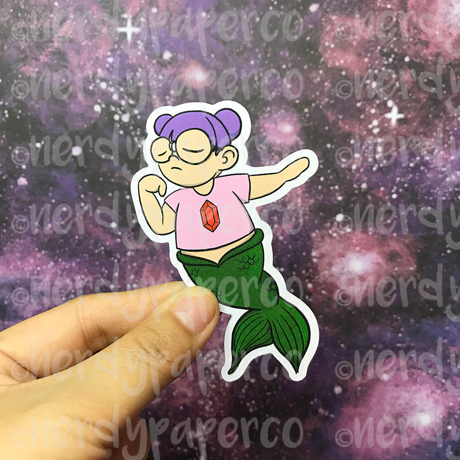 SNOOTY MERNERD- Hand Drawn Planner Die Cut