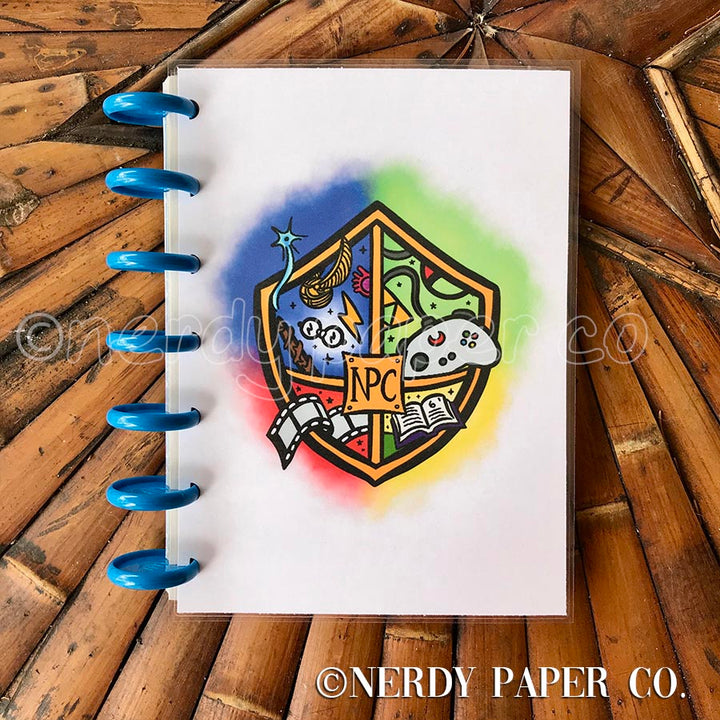 NPC CREST - REUSABLE STICKER COLLECTOR BOOK