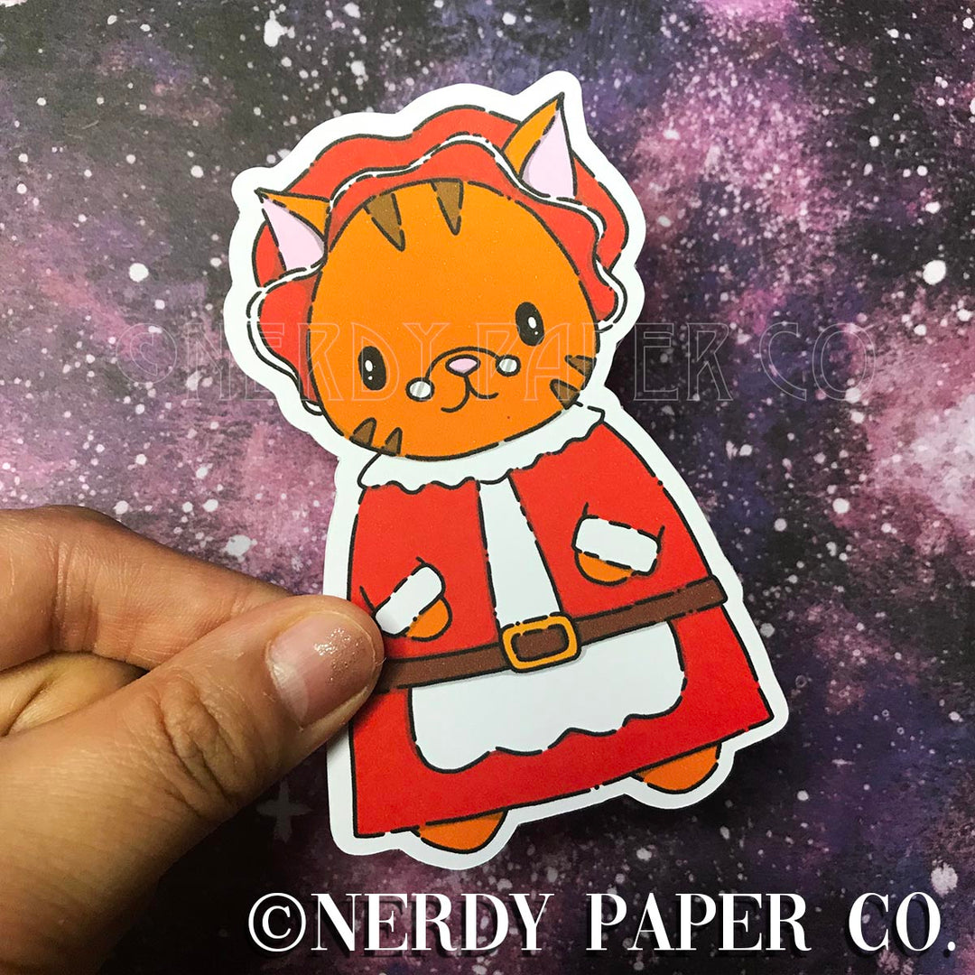 SUKI CLAUS- Hand Drawn Die Cut - Chibi