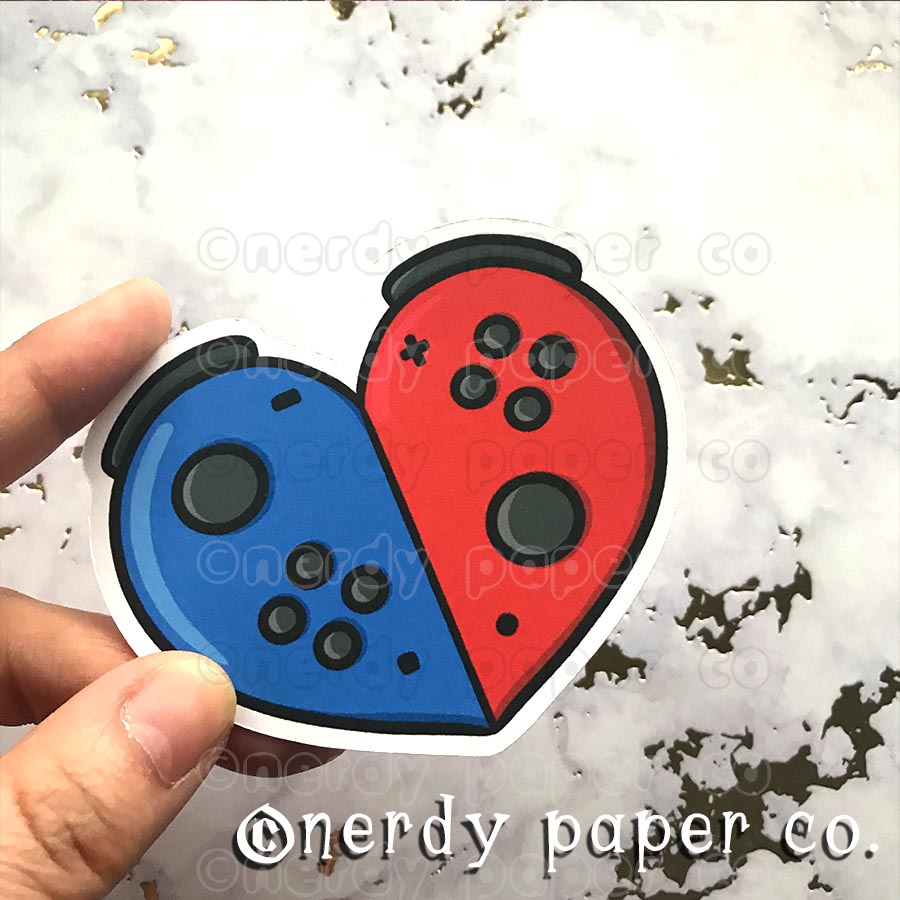 SWITCH HEART - Hand Drawn Planner Die Cut
