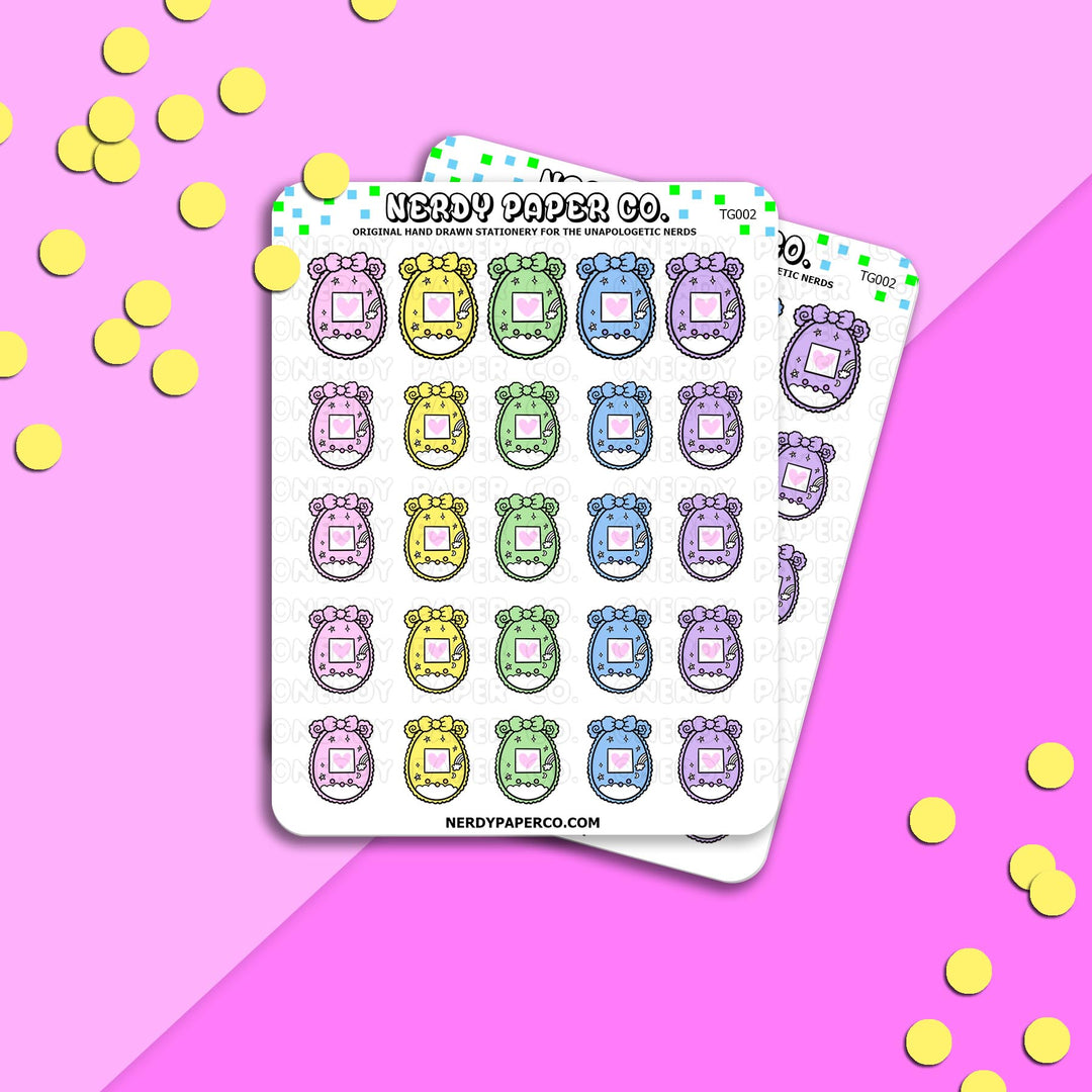 TAMA COZY - Hand Drawn Planner Stickers - Deco -TG002