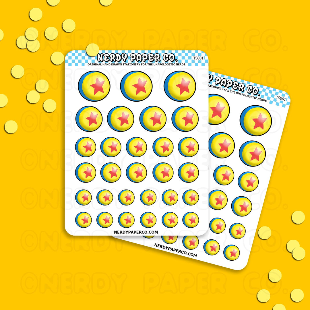 TOY BALL - Hand Drawn Planner Stickers - Deco - TS001