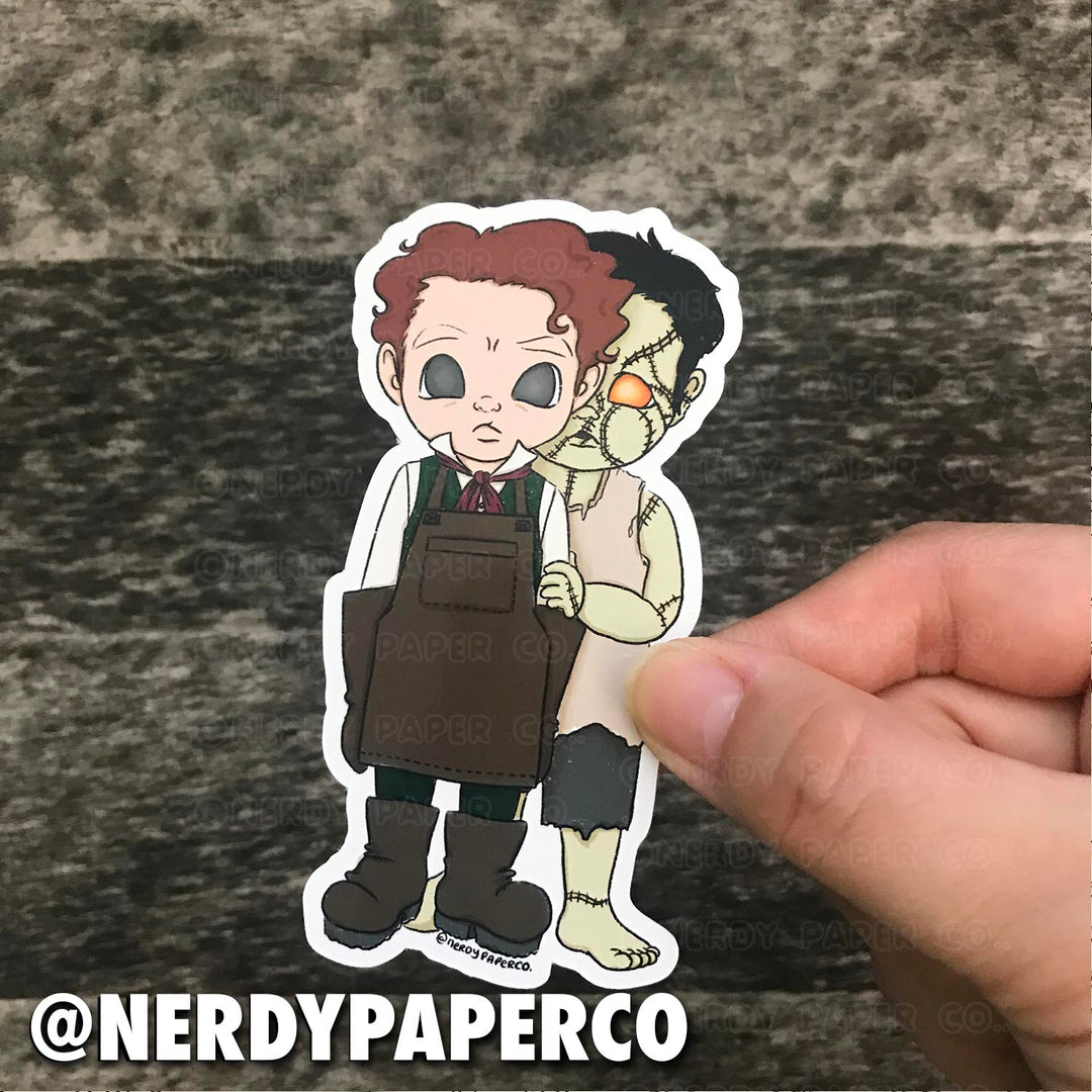 Frankie + Co - Hand Drawn Waterproof Vinyl Sticker