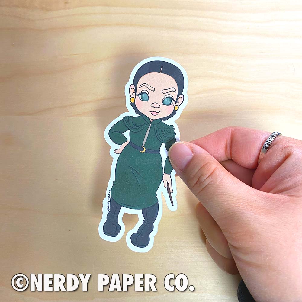That Sinister Witch - Hand Drawn Vinyl Sticker