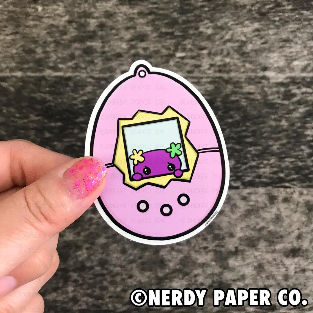 PEEKING VIOLETCHI - Hand Drawn Waterproof Vinyl Sticker