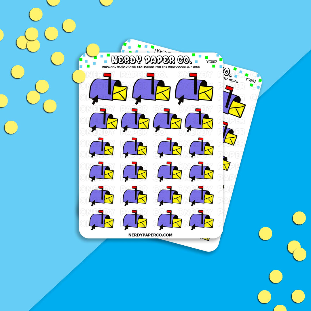 Mailbox - Hand Drawn Planner Stickers - Deco - YG002