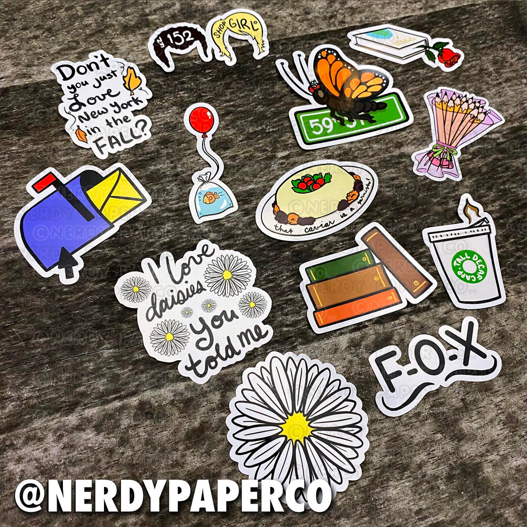 You Got Mail - Hand Drawn Vinyl Sticker Pack