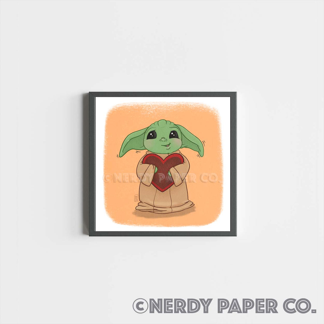 YO DA BEST | Art Print