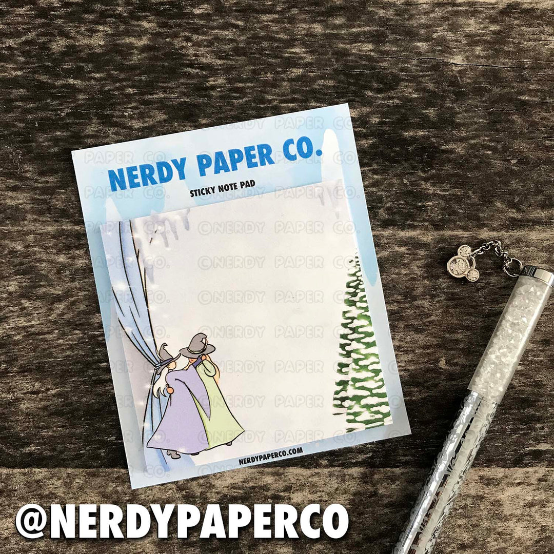 Magical Ball - Hand Drawn Wizard Sticky Notes- SN010
