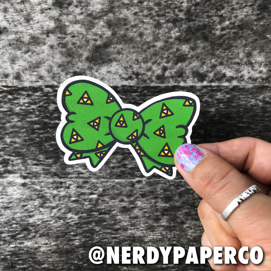 GAMER BOW - Hand Drawn Waterproof Vinyl Sticker