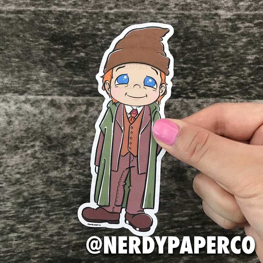 Magical Dad - Hand Drawn Wizard Die Cut