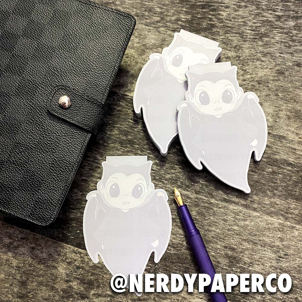 BATGHOST - Hand Drawn Notepad - NP002