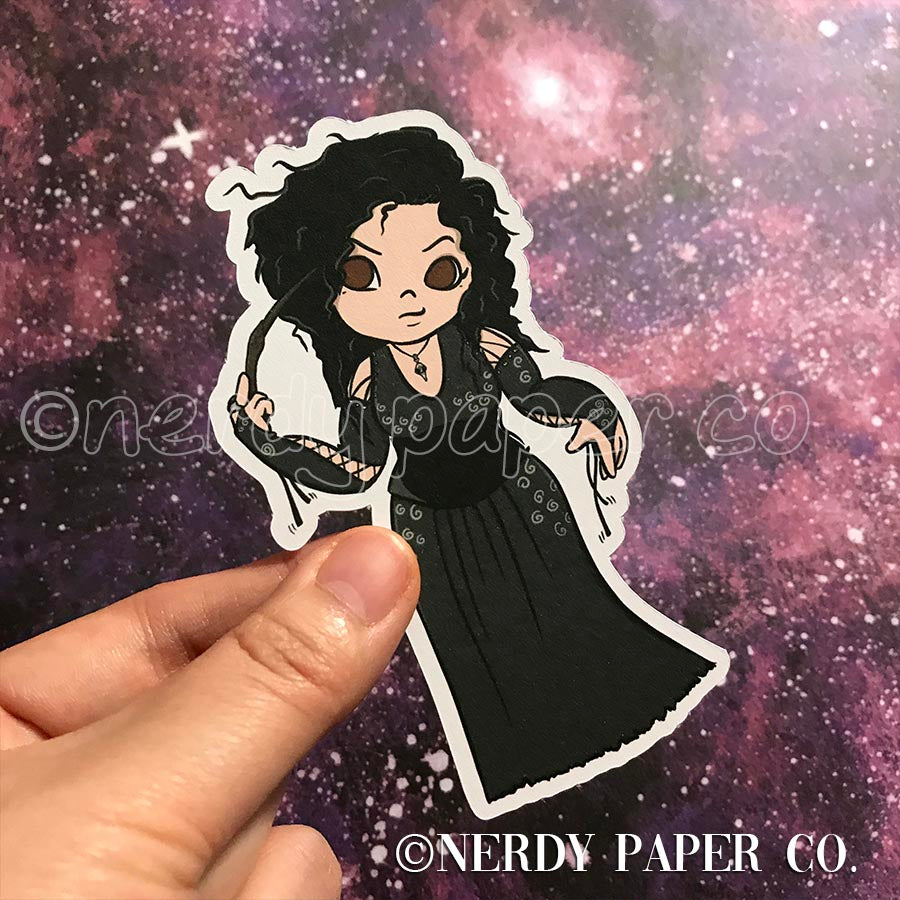 Crazy Witch - Hand Drawn Die Cut