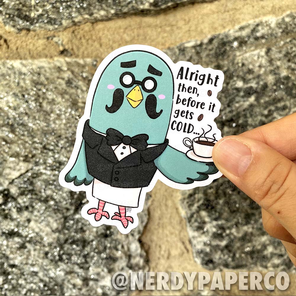 Brewzter - Hand Drawn Waterproof Vinyl Sticker