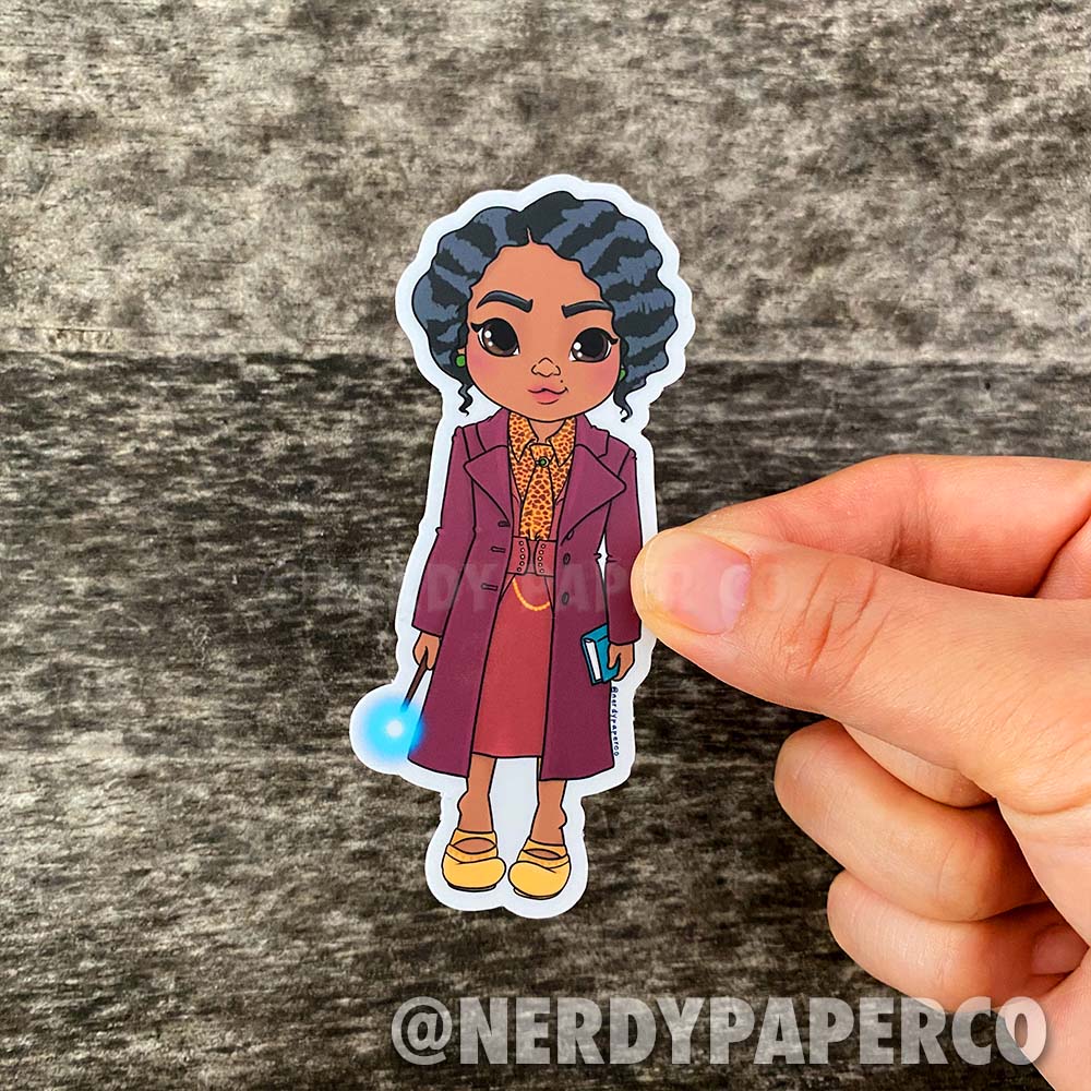 Charms Witch- Hand Drawn Vinyl Sticker