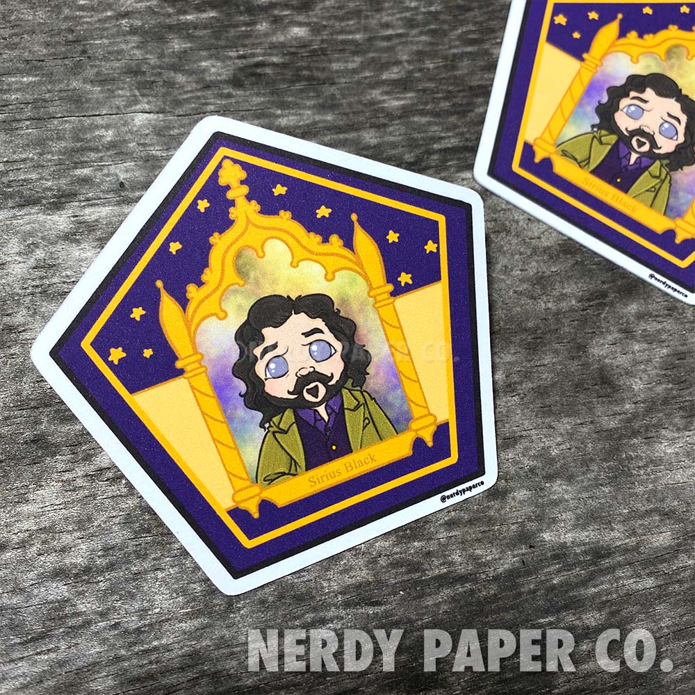 CHOCO FROG NO. 24 - Hand Drawn Wizard Diecut