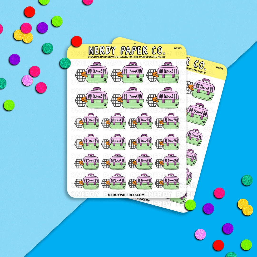 Suki's Travels - Hand Drawn Stickers - DS595