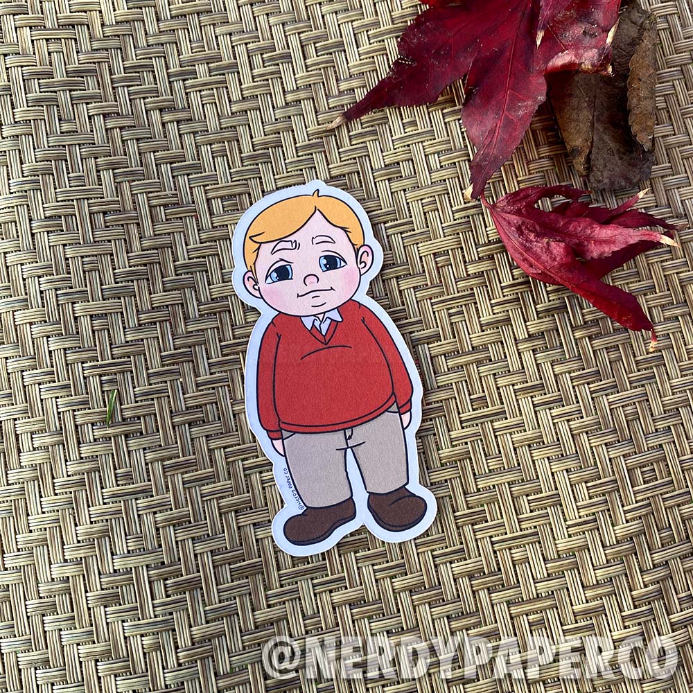 Bitter Cousin - Hand Drawn Wizard Die Cut