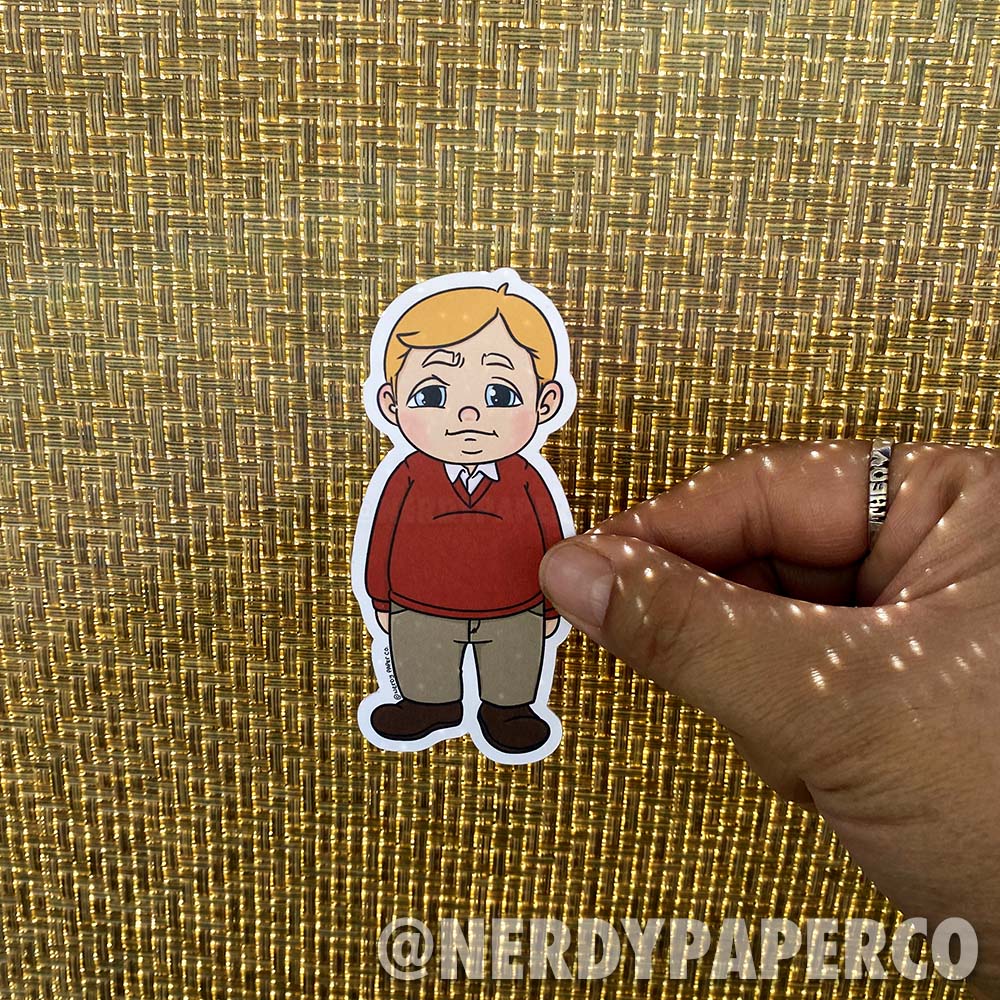 Bitter Cousin - Hand Drawn Waterproof Vinyl Sticker