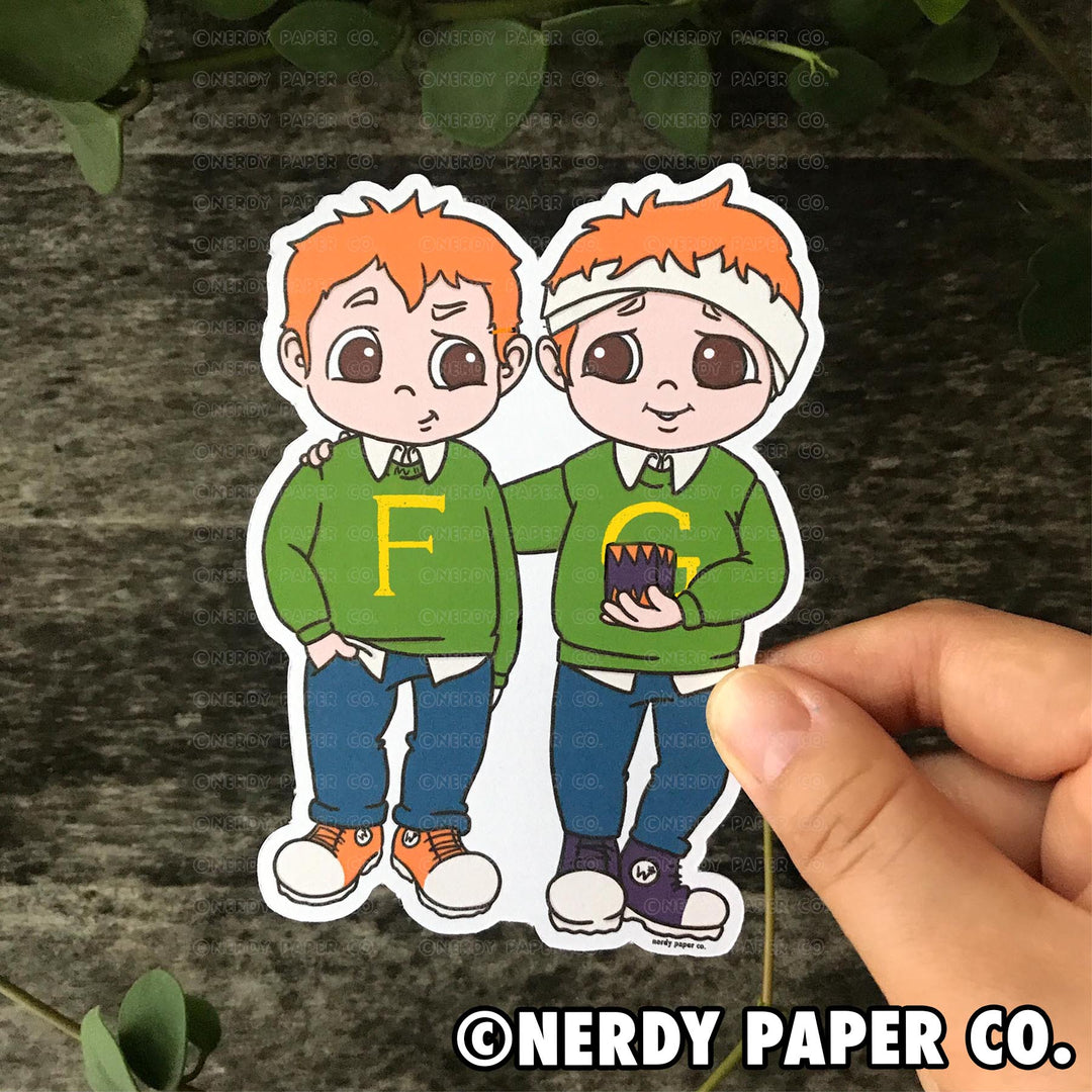 F+G - Hand Drawn Die Cut